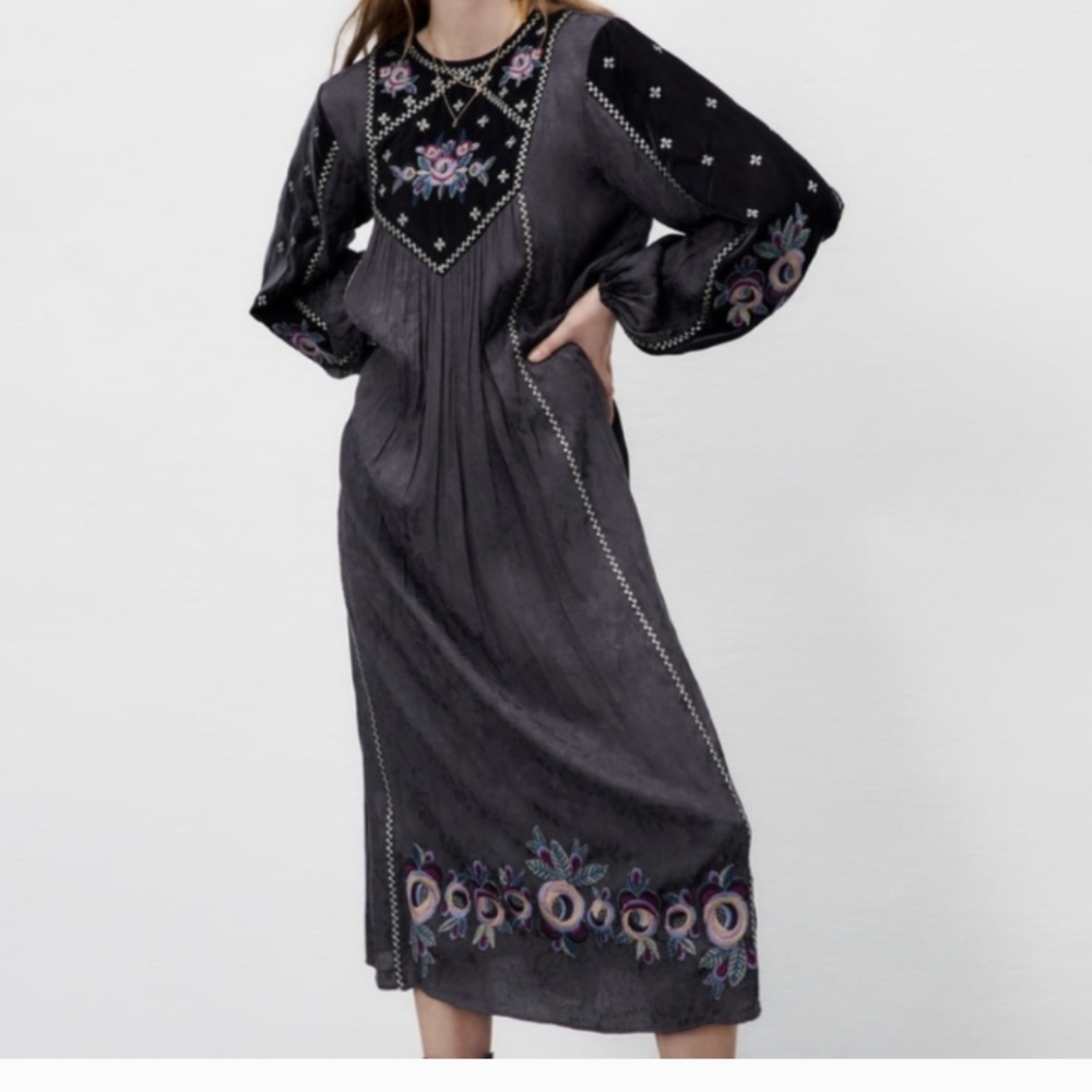 Embroidered dress